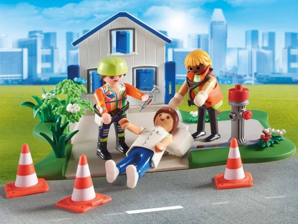 Playmobil My Figures gelbėjimo figūrėlės kaladėlėms 120 dalių ZA 5433