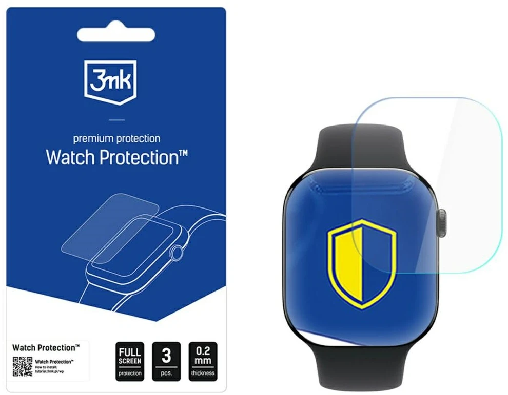 3MK ARC Watch Fullscreen Protector for Watch Series 11 46mm