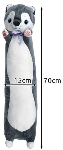 Minkštas ilgas miegojimo žaislas vaikams 70cm Kruzzel 24714