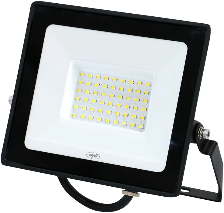 Plonas LED prožektorius PNI GreenHouse WS51 50W, 6400K, 3898 lm, 184.5*29*160mm