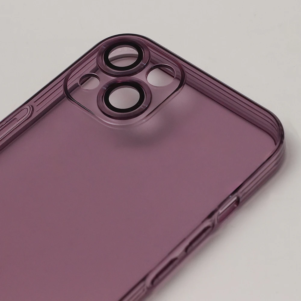 Plum Plonas spalvotas dėklas, skirtas Samsung Galaxy A25 5G (global) modeliui, slyvų spalvos
