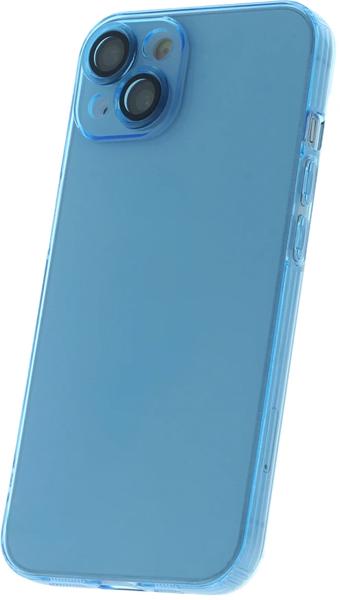 Telforceone Plonas spalvotas dėklas, skirtas Samsung Galaxy A25 5G (global) modeliui, mėlynas