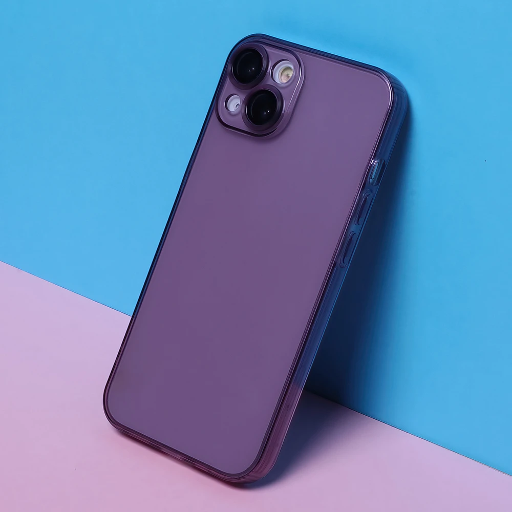 Plum Plonas spalvotas dėklas, skirtas Samsung Galaxy A25 5G (global) modeliui, slyvų spalvos