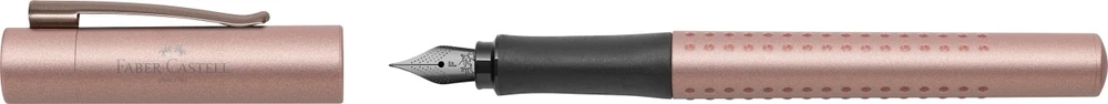 Plunksnakotis Faber-Castell Grip 2010, 0.5mm, F, rausvo aukso spalvos