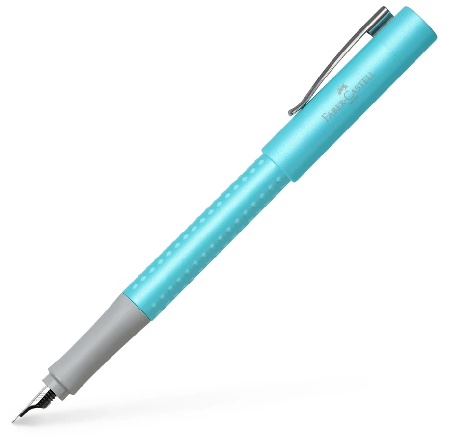 Plunksnakotis Faber-Castell Grip 2010, Pearl Edition, 0.7mm, M, turkio spalvos