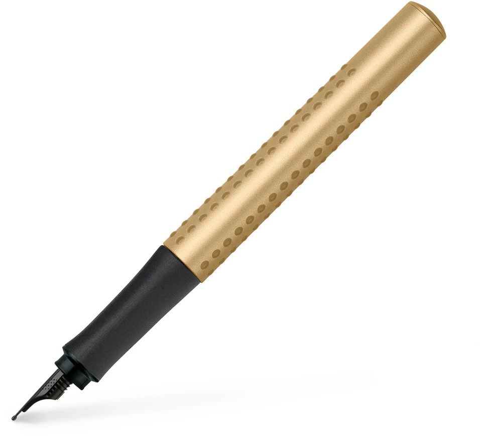 Plunksnakotis Faber-Castell Grip 2011, 0,5mm,auksinės spalvos
