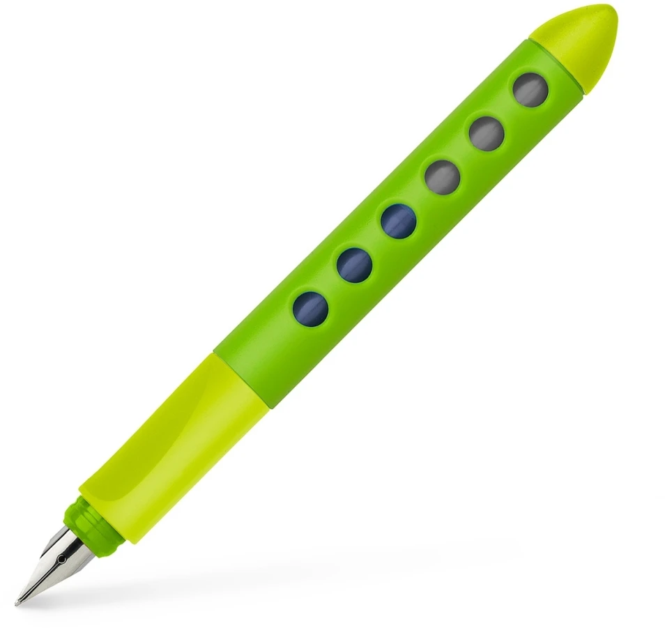 Plunksnakotis Faber-Castell Scribolino, dešiniarankiams, šviesiai žalios spalvos korpusas