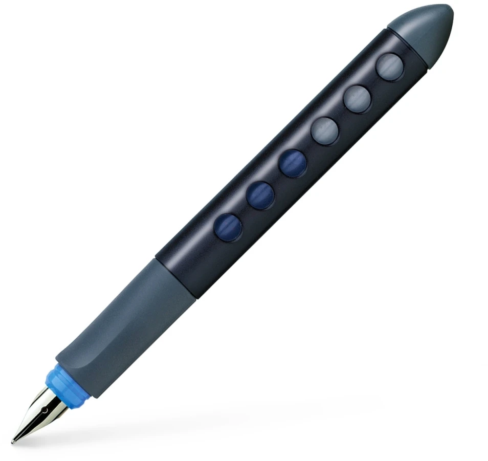 Plunksnakotis Faber-Castell Scribolino, dešiniarankiams, juodos spalvos korpusas