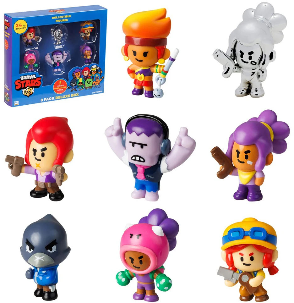 „Pmi Kids World BRAWL STARS“ 1 S1 FIGŪRĖLĖS – 8 PRABANGIŲ DĖŽUTĖS, C VERSIJA