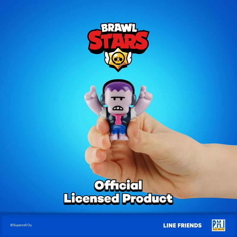 „Pmi Kids World BRAWL STARS“ 1 S1 FIGŪRĖLĖS – 8 PRABANGIŲ DĖŽUTĖS, C VERSIJA
