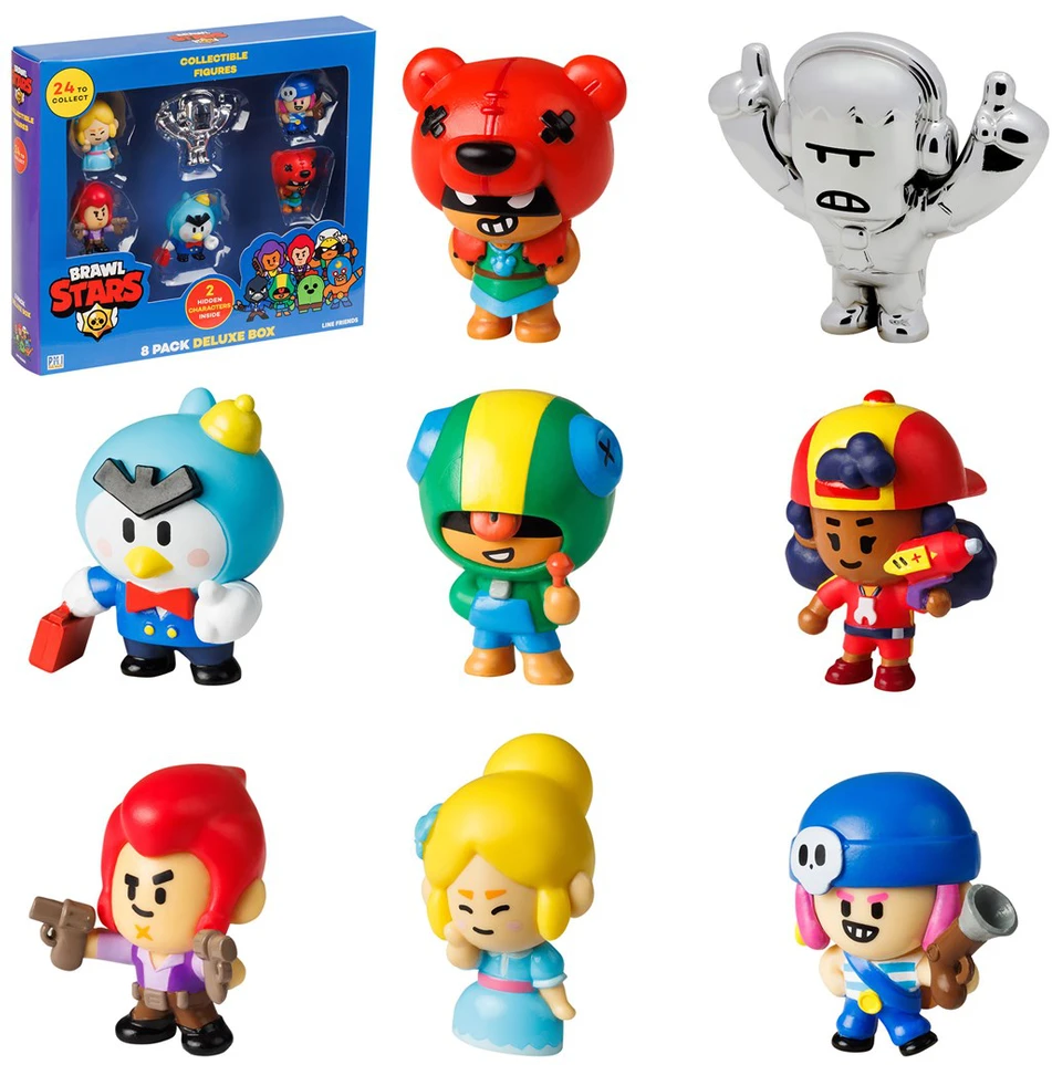 „Pmi Kids World BRAWL STARS“ 1 S1 FIGŪRĖLĖS – 8 PRABANGIŲ DĖŽUTĖS, B VERSIJA