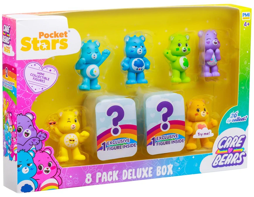 Pmi Kids World CARE BEARS S1 FIGŪRĖLĖS - 8 PRABANGIŲ DĖŽUTĖ (Asortimentas)