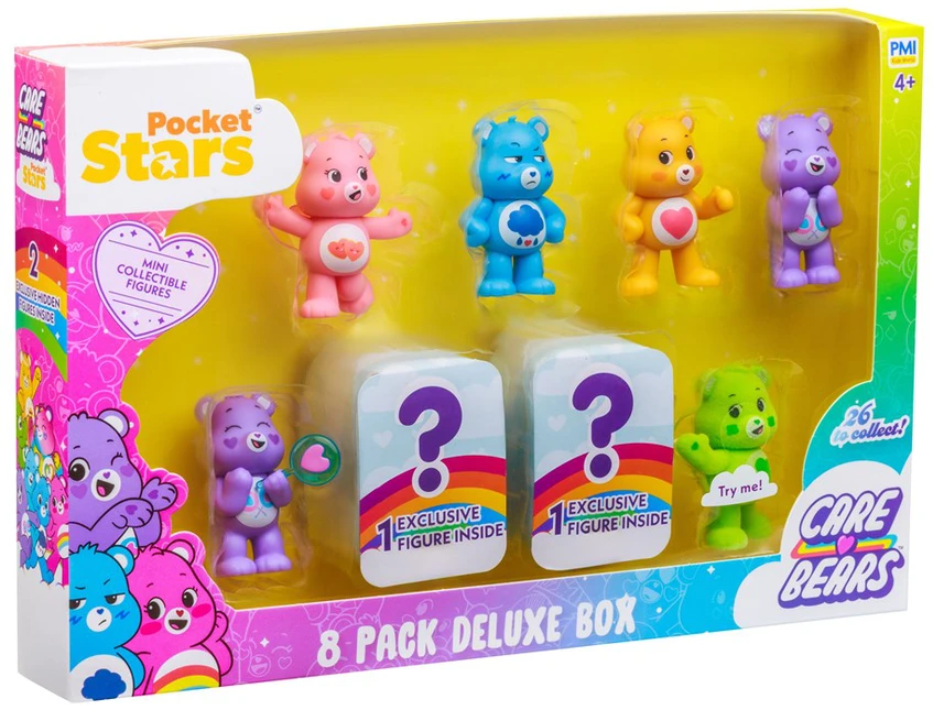 Pmi Kids World CARE BEARS S1 FIGŪRĖLĖS - 8 PRABANGIŲ DĖŽUTĖ (Asortimentas)