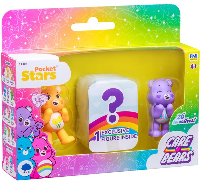 Pmi Kids World CARE BEARS S1 FIGŪRĖLĖS - 3 PAKUOTĖS (Asortimentas)