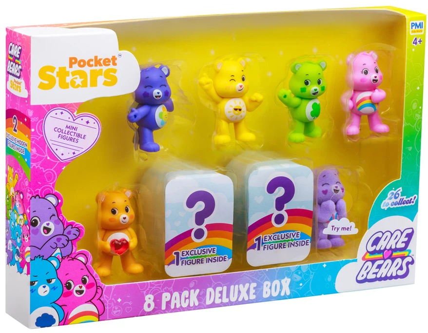 Pmi Kids World CARE BEARS S1 FIGŪRĖLĖS - 8 PRABANGIŲ DĖŽUTĖ (Asortimentas)