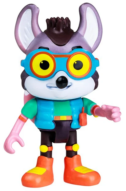 Pmi Kids World CREATURE CASES S1 VEIKSMO AGENTAI 7,5 CM - 4 vnt. pakuotė