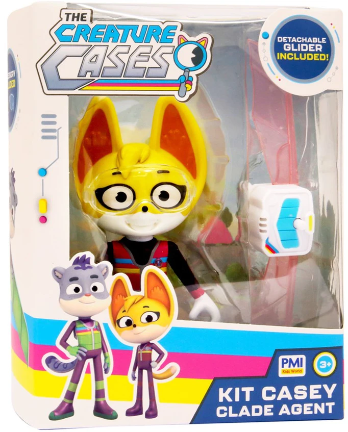 Pmi Kids World CREATURE CASES S1 CLADE AGENTO VEIKSMO FIGŪRĖLĖ - KIT CASEY