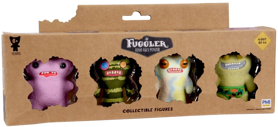 Pmi Kids World FUGGLER figūrėlių rinkinys, 4 vnt., asort., FG2030