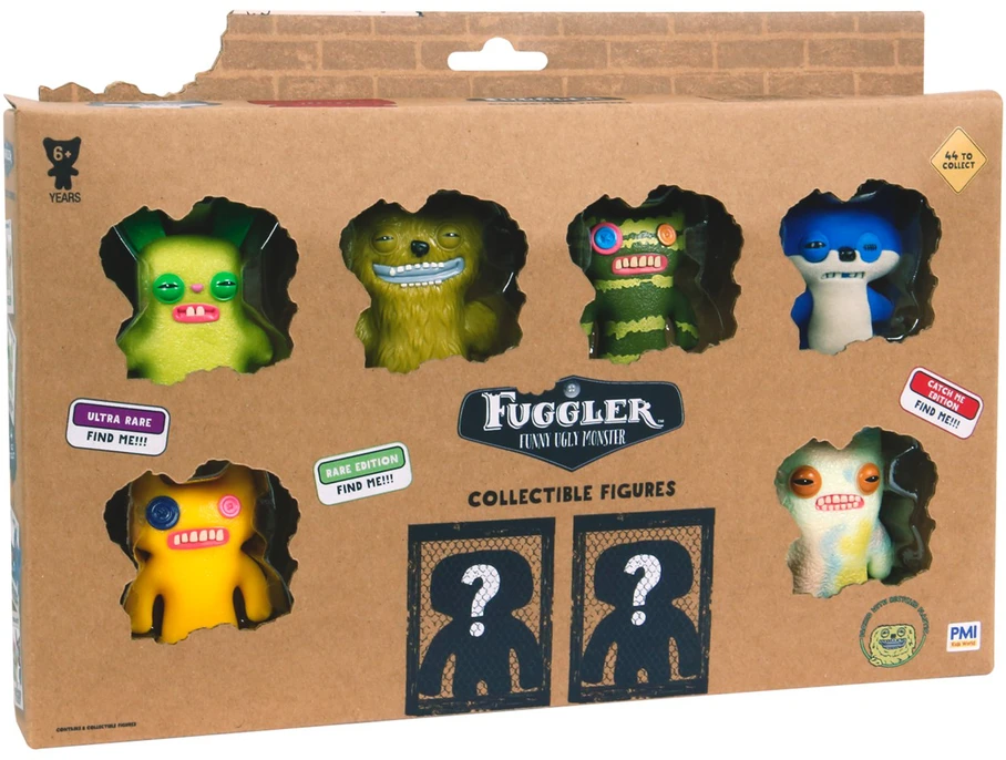 Pmi Kids World FUGGLER S1 KOLEKCINĖS FIGŪRĖLĖS - 8 PRABANGIŲ DĖŽUTĖ E
