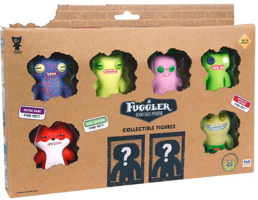Pmi Kids World FUGGLER S1 KOLEKCINĖS FIGŪRĖLĖS - 8 PRABANGIŲ DĖŽUTĖ F