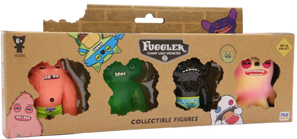 Pmi Kids World FUGGLER S2 FIGŪRĖLĖS - 4 VNT. (Asortimentas)