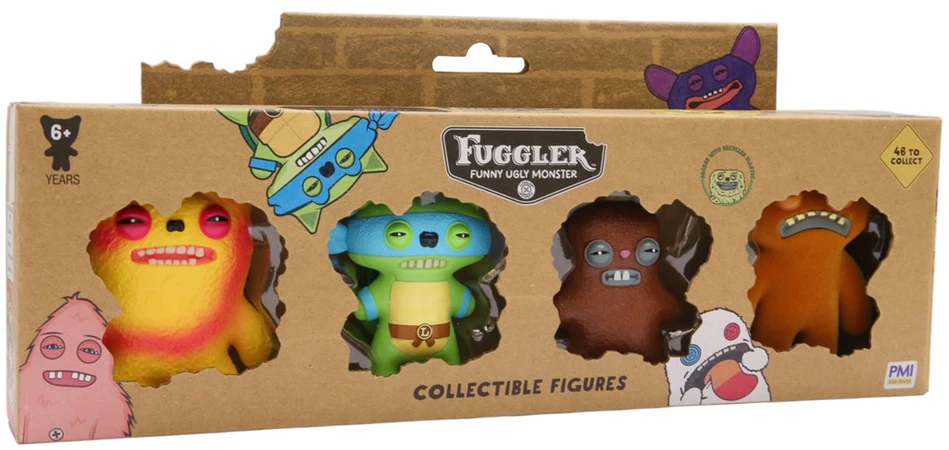 Pmi Kids World FUGGLER S2 FIGŪRĖLĖS - 4 VNT. (Asortimentas)