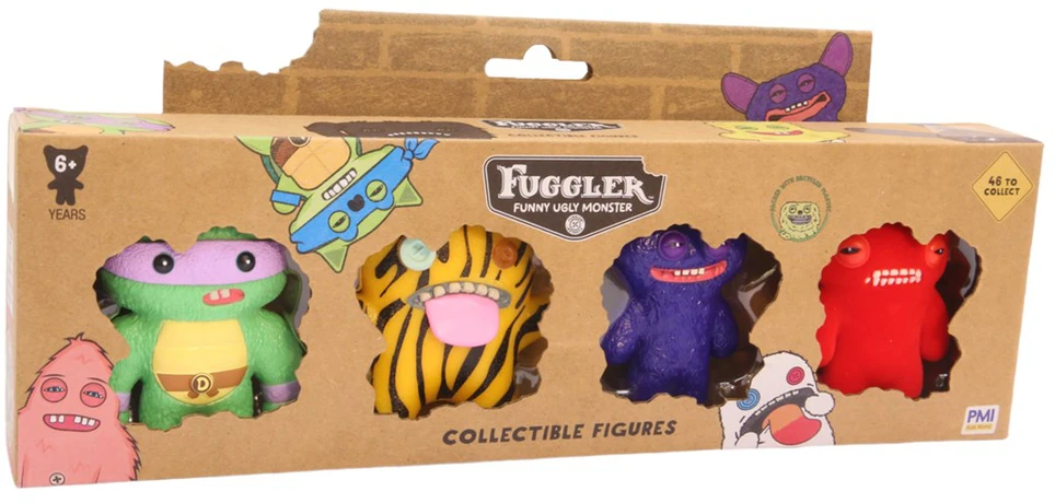 Pmi Kids World FUGGLER S2 FIGŪRĖLĖS - 4 VNT. (Asortimentas)