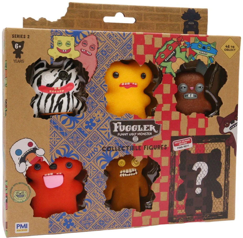 Pmi Kids World FUGGLER S2 FIGŪRĖLĖS - 6 PRABANGIŲ DĖŽUTĖ (Asortimentas)