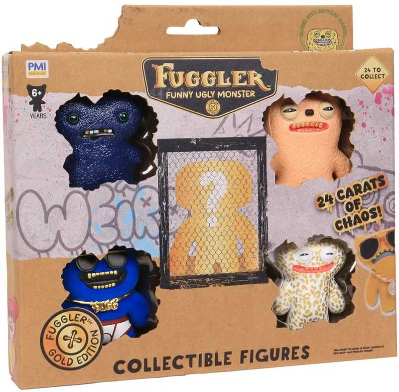 Pmi Kids World FUGGLER S3 AUKSINIO LEIDIMO FIGŪRĖLĖS - 5 PRABANGIŲ DĖŽUTĖ (Asortimentas)