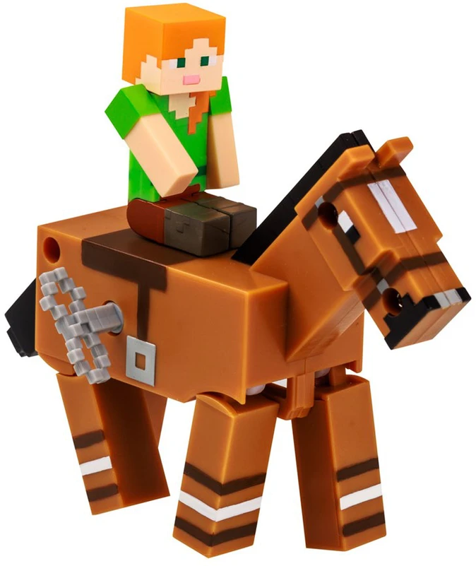 Pmi Kids World MINECRAFT S2 3D UŽVEDAMASIS ŽAISLĖLIS – ALEKSAS IR ARKLYS