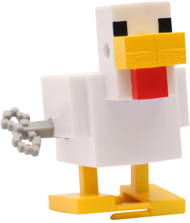 Pmi Kids World MINECRAFT S2 3D UŽVEDAMASIS ŽAISLĖLIS – VIŠTIENA IR ŽOKĖJUS