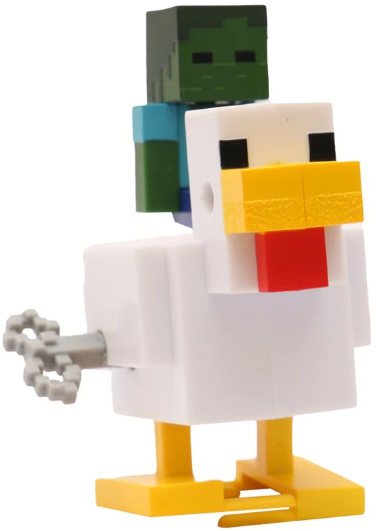 Pmi Kids World MINECRAFT S2 3D UŽVEDAMASIS ŽAISLĖLIS – VIŠTIENA IR ŽOKĖJUS