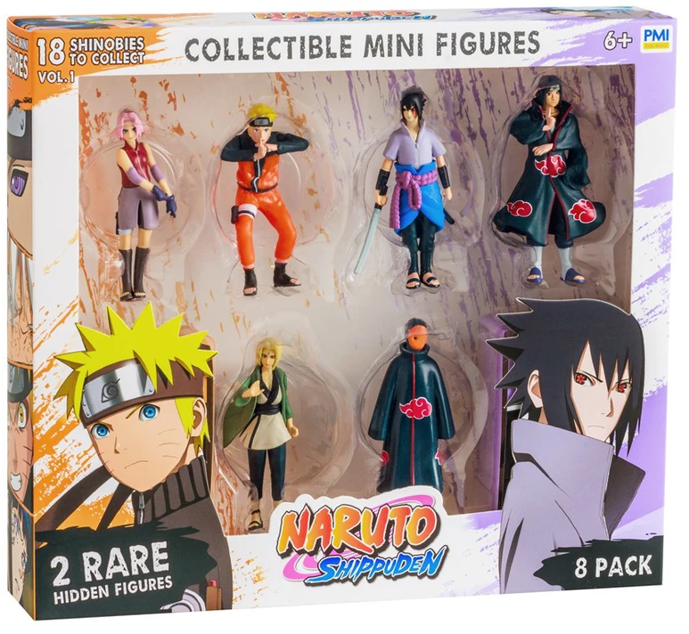 „Pmi Kids World“ NARUTO SHIPPUDEN FIGŪRĖLĖS – 8 PRABANGIŲJŲ LEIDIMŲ C VERSIJA