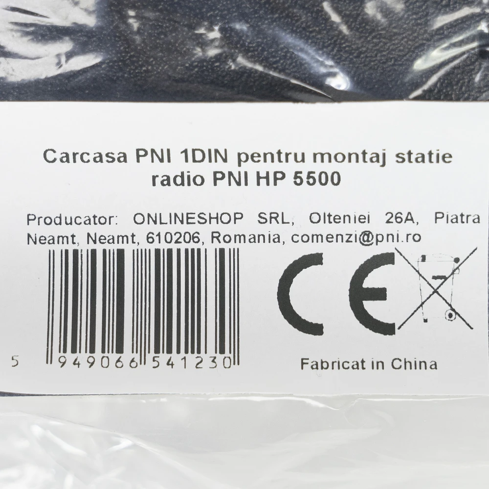 PNI 1DIN korpusas, skirtas PNI HP 5500 radijo stoties montavimui