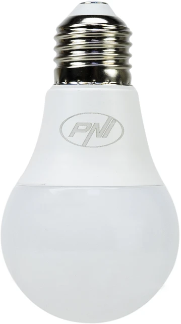 PNI A60 LED lemputė, 8.5W, 806lm, 6500K, E27 lizdas