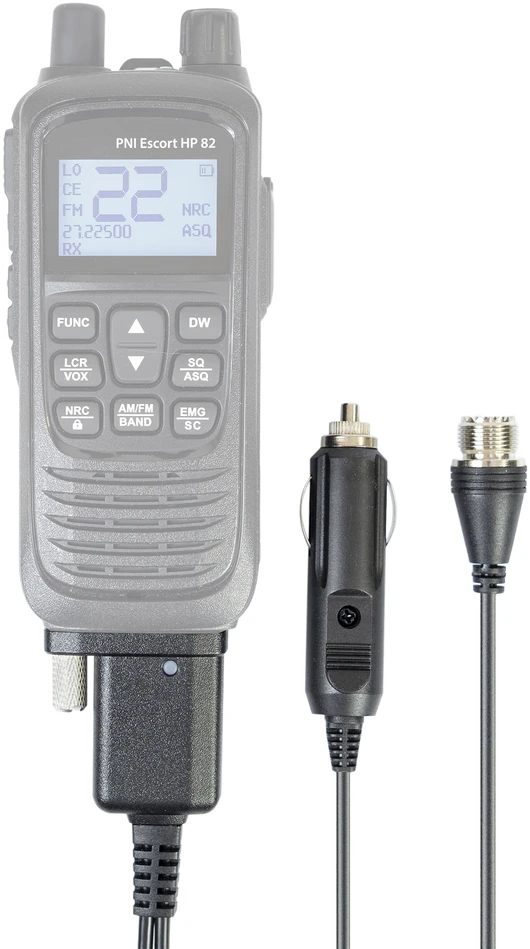 PNI adapteris 12V maitinimo šaltiniui ir išorinei antenai, skirtas PNI Escort HP 82