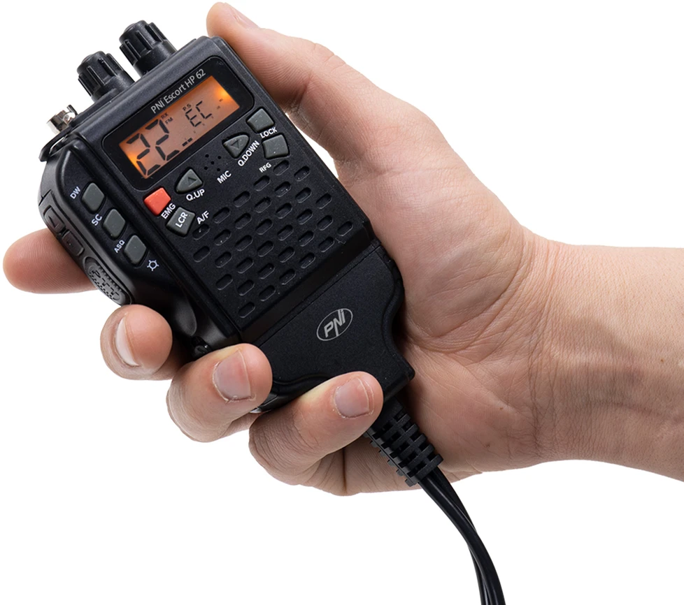 PNI adapteris 12V maitinimo šaltiniui ir išorinei antenai, skirtas HP 62 Escort PNI