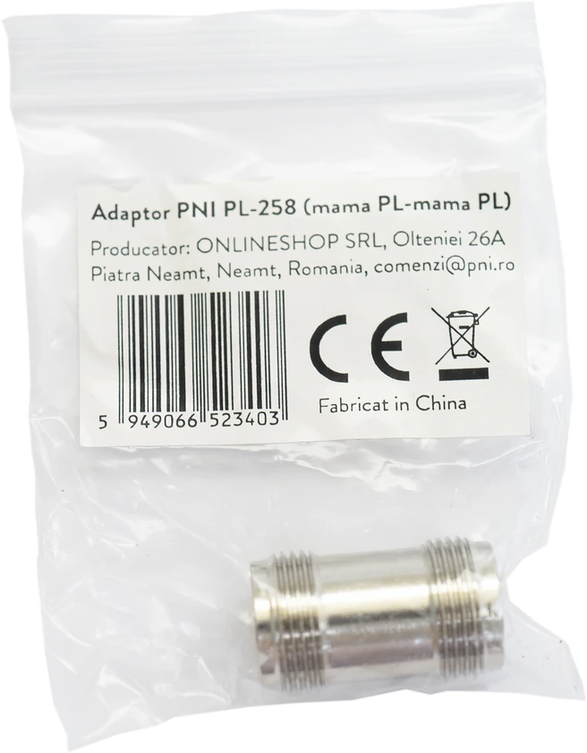 PNI adapteris PL-258 (lizdas PL-lizdas PL)