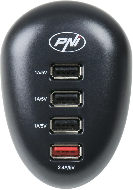 PNI Adventure F10 žibintuvėlių rinkinys ir PN41 HC41 USB įkroviklis