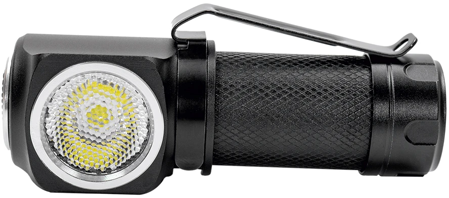 PNI Adventure F75 priekinis žibintuvėlis su 6W, 600 lm LED, aliuminis, su baterija ir USB magnetiniu įkrovikliu