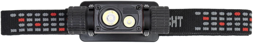 PNI Adventure F80 dvigubas LED galvos žibintuvėlis, 1000 lm, 6W, 2200 mAh, IP68