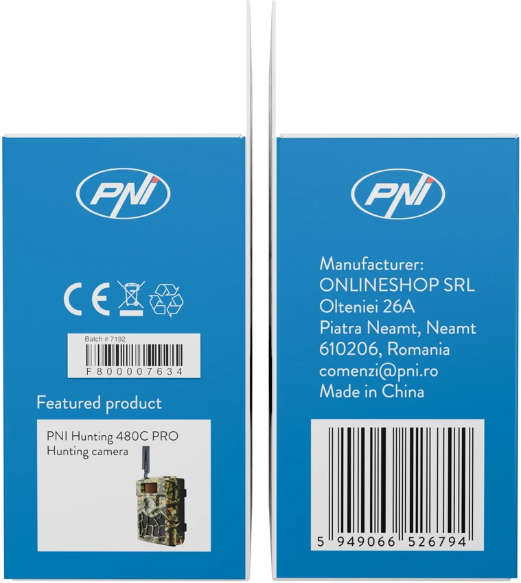 PNI Adventure F80 dvigubas LED galvos žibintuvėlis, 1000 lm, 6W, 2200 mAh, IP68