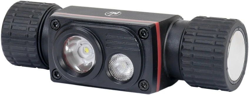 PNI Adventure F80 dvigubas LED galvos žibintuvėlis, 1000 lm, 6W, 2200 mAh, IP68
