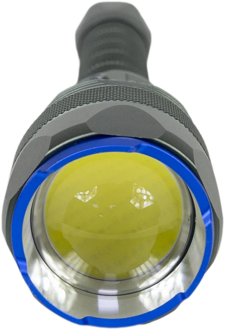 PNI Adventure F810 žibintuvėlis su 138 W LED, 3 apšvietimo lygiais ir „Turbo“ režimu, 12000 liumenų, priartinimo funkcija, iki 250 m, 5000 mAh baterija, IPX7, „Power Bank“ funkcija