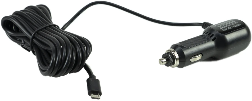 PNI Automobilinis įkroviklis MicroUSB 12V / 24V – 5V, skirtas SilverCloud S1200 automobiliniam vaizdo registratoriui