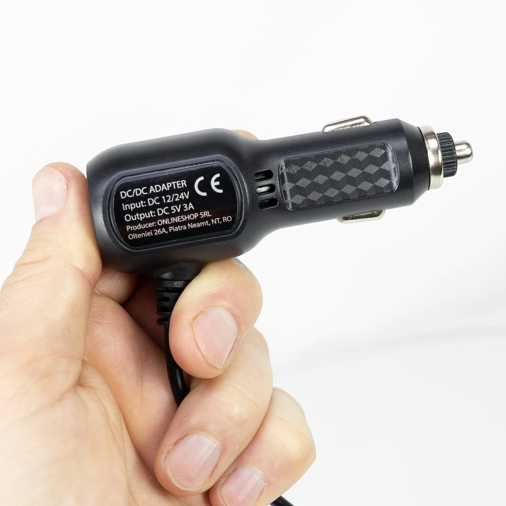 PNI automobilinis USB-C įkroviklis GPS navigacijai 12/24 V, 5 V 3 A, 1,9 m PNI-USBC-GPS