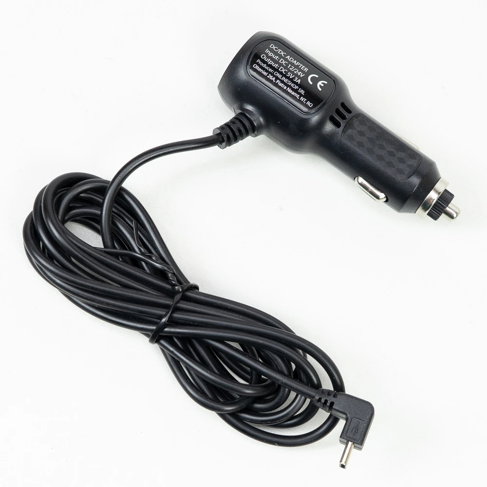 PNI automobilinis USB-C įkroviklis GPS navigacijai 12/24 V, 5 V 3 A, 1,9 m PNI-USBC-GPS