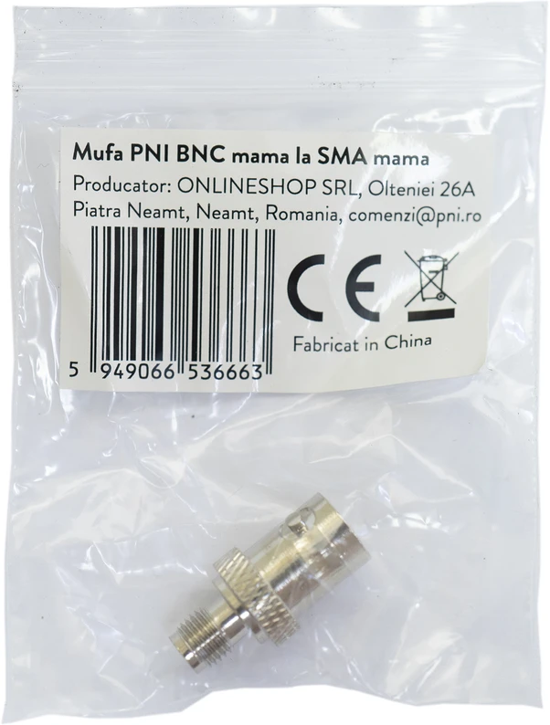 PNI BNC lizdas F į SMA lizdą F