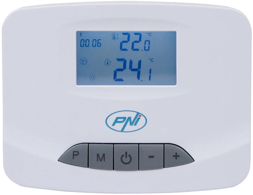 PNI CT28 Pro 4 Wi-Fi automatizavimo rinkinys grindiniam šildymui, Tuya Smart mobilioji programėlė, komplekte 4 valdymo blokai ir interneto šliuzas