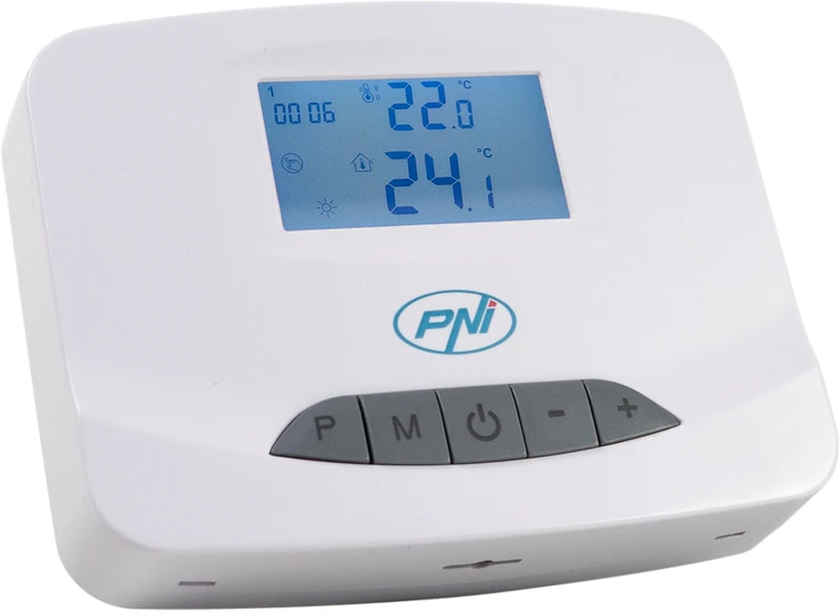 PNI CT28 Pro 4 Wi-Fi automatizavimo rinkinys grindiniam šildymui, Tuya Smart mobilioji programėlė, komplekte 4 valdymo blokai ir interneto šliuzas